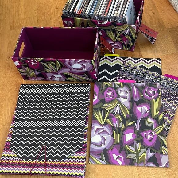 MISSONI FOR TARGET FILE FOLDER WITH 3 INSERTS/ NEW! - Picture 12 of 16
